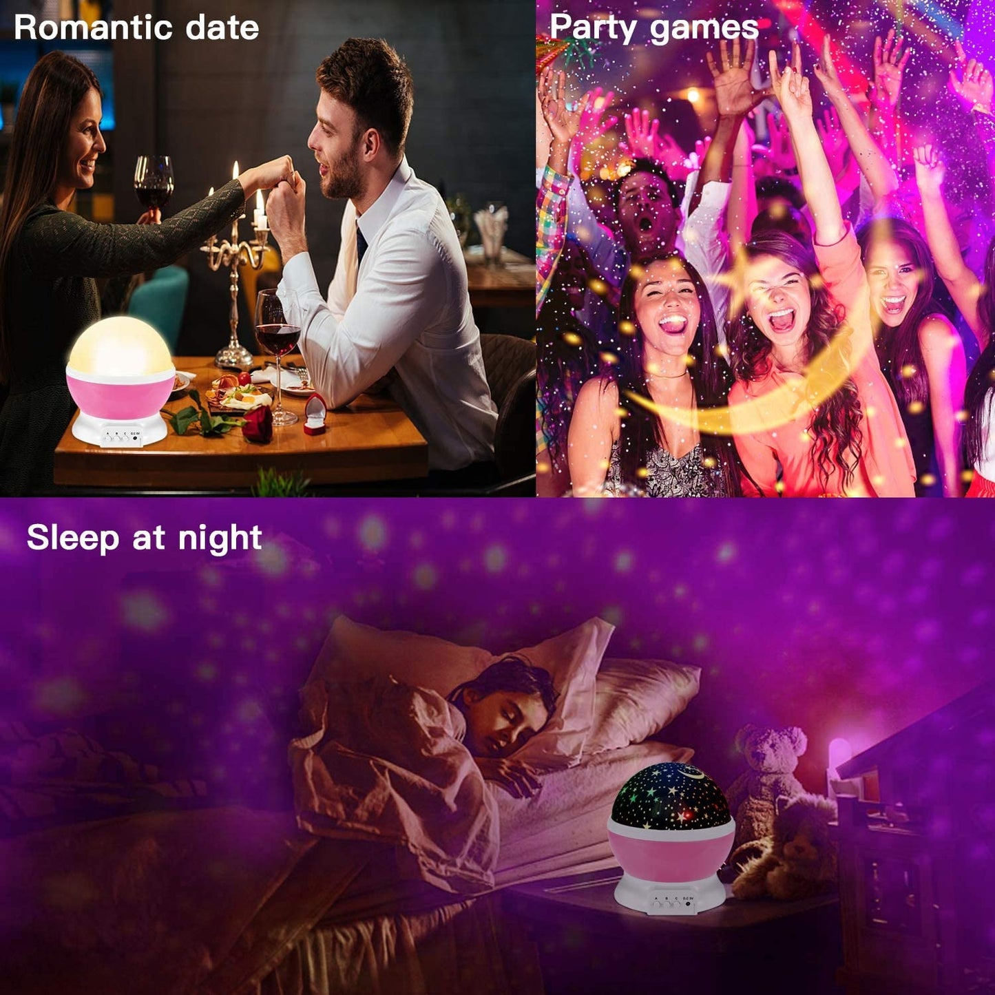 ๐ Star Master Night Light Projector โ Rotating Galaxy Star Lamp Apne Kamre Ko Raat Mein Ek Jadui Aasman Mein Badal Do!