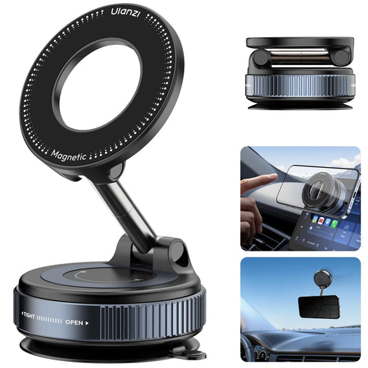 🚗 Upgraded 360° Vacuum Magnetic Car Phone Holder|Rs 1,999 🔥 Now Only Rs 1,299 💥 Save Rs 700 (35% OFF)|