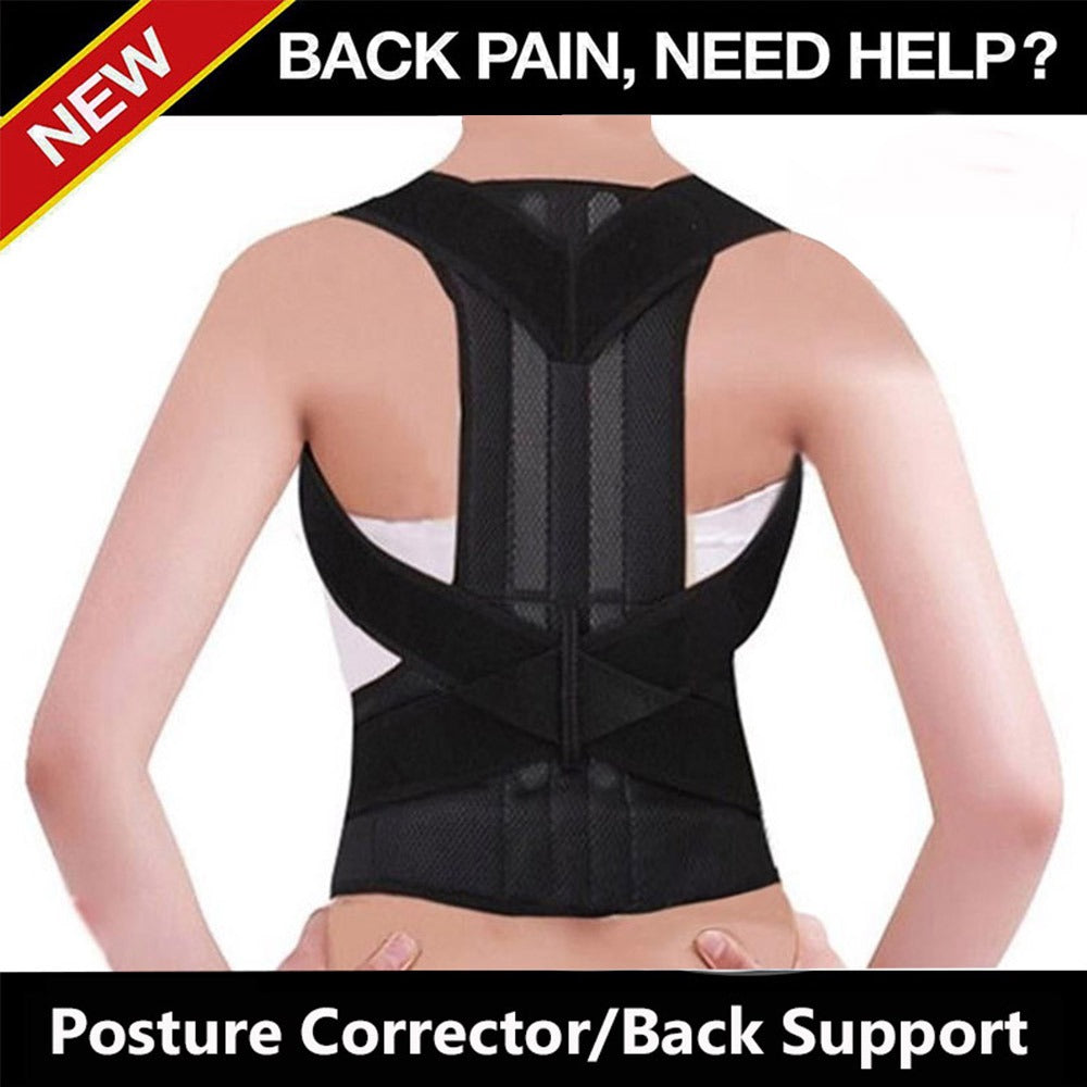 Adjustable Posture Corrector Belt — Kamar Dard Se Nijat | Mard Aur Aurat Dono Ke Liye