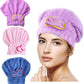Bathroom Shower Cap Dry Hair Cap Hair Drying Towel Shower Cap Dry Hair Cap Bathroom Accessories Kitchen Oil-proof Cap