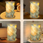 Vintage Foldable Paper Table Lamp - Dupont Paper